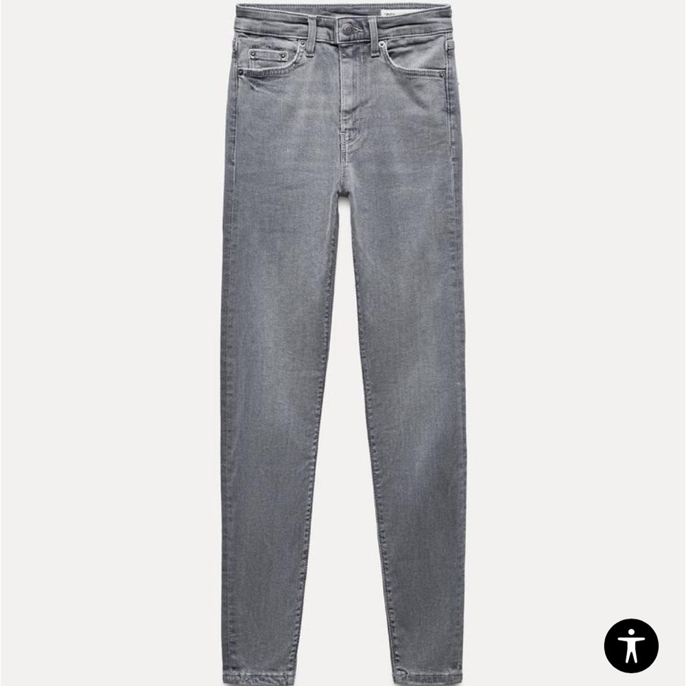 ZARA High Waist Skinny Jeans